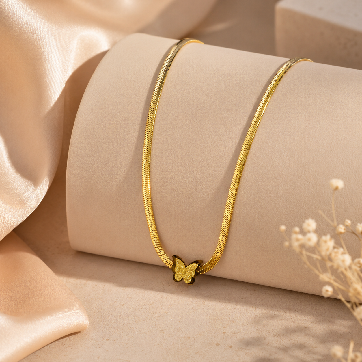 Aurelia Butterfly Necklace